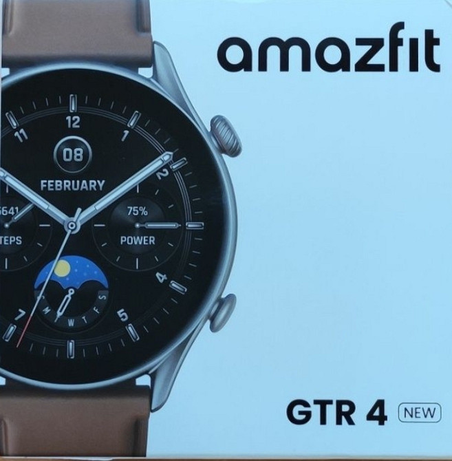 Смарт-годинник Amazfit GTR4 New version Brown. Київ - фото 3