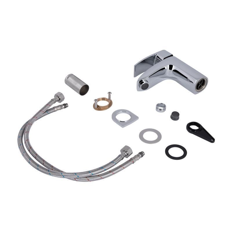 Смеситель для раковины Qtap Swan Eco QTSWA270CRM45532 (k35), однорычажный, низкий, Chrome Харьков - изображение 4