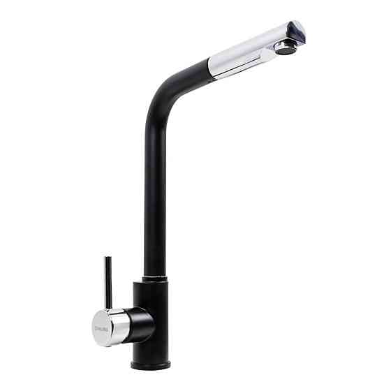 VALESO Кухонний змішувач з висувною лійкою VALESO Q411MB Коломия