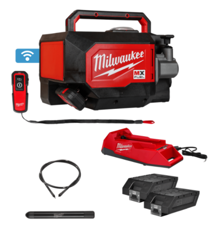 Вібратор заглибний кейсовий акумуляторний MILWAUKEE, MXF CVBCKIT-602 (+зар.пр., 2 акумХ 6Аг, оснащення) Одеса