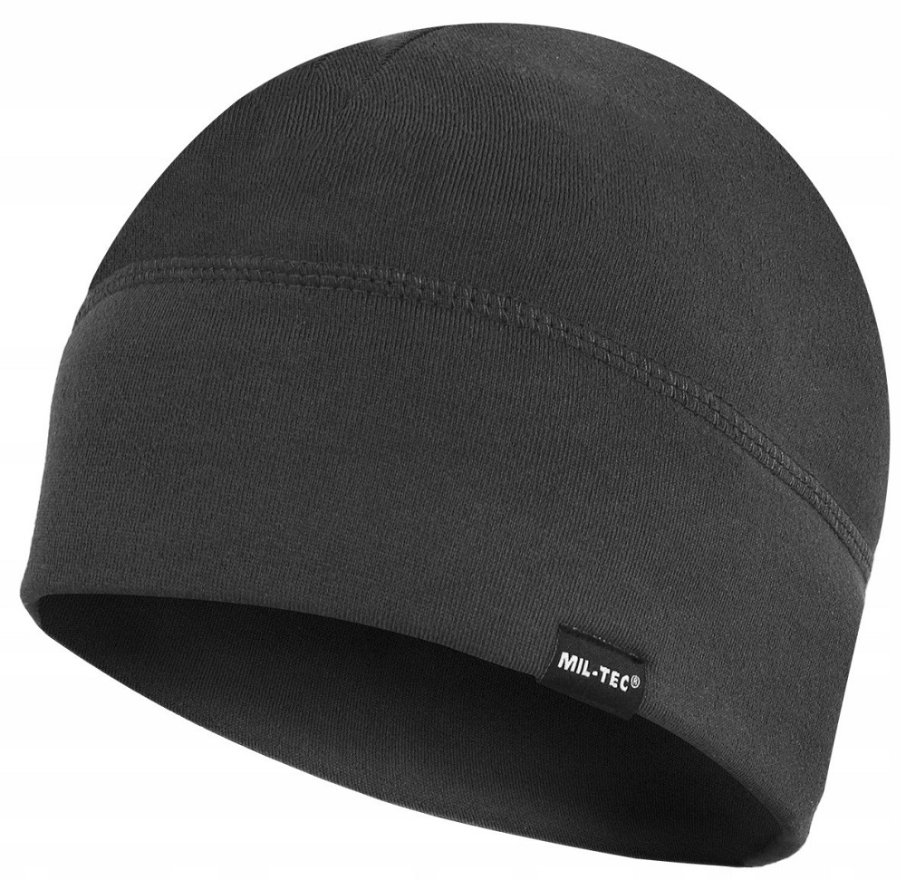 Універсальна Термоактивна Шапка біні зимова з флісу Mil-Tec від Sturm (12144102) Black Нововолинськ - фото 2