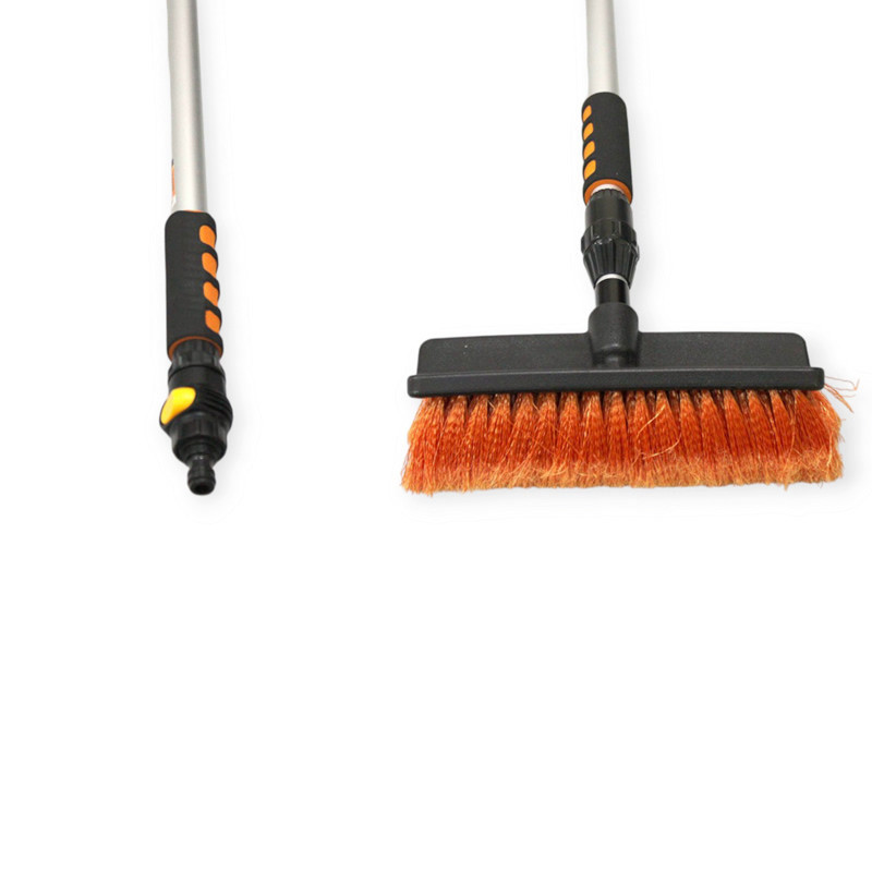 Щетка ручка телескоп 25 х 98-168см под шланг пушистая 