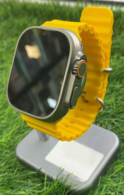 Apple Watch Ultra GPS + Cellular 49mm Titanium Case with Yellow Ocean Band Київ - фото 1