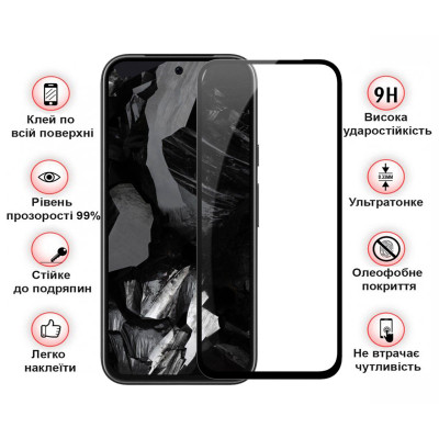 Скло захисне BeCover Google Pixel 8a Black (711663) Вінниця - фото 3