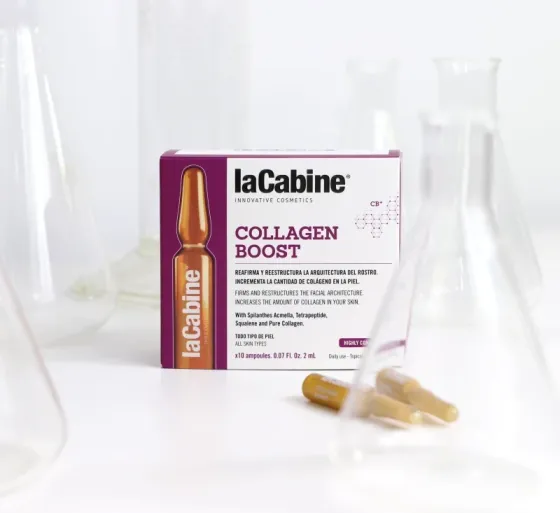 Висококонцентровані ампули з колагеном для пружності шкіри обличчя COLLAGEN BOOST LaCabine, 10*2 мл Дніпро