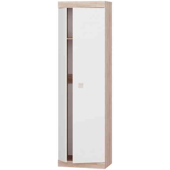 Шкаф распашной Эверест Соната-600 дуб сонома + белый (DTM-2307) Днепр