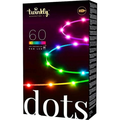 Гірлянда Twinkly Smart LED Dots 60 RGB LED Lights String Clear Wire USB-A IP20 3м (TWD060STP-T) Вінниця - фото 9