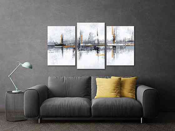 Модульная картина в гостиную / спальню  Абстракція   Art-738_3 Київ