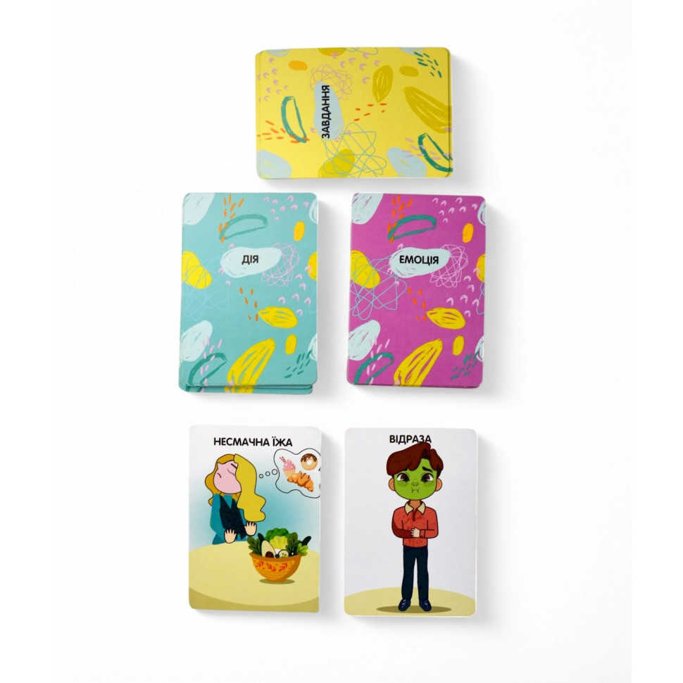 Настільна гра "Емоції" 2262-UM 37 карток, 7 варіантів гри Вінниця - фото 5