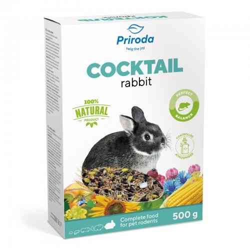 Корм Природа Коктейль «Кролик» для декоративних кроликів, 500 г Вінниця
