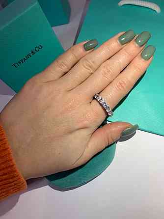 Кольцо дорожка Тиффани Tiffany, серебро 925 пробы / упаковано в мешочек Tiffany Одесса