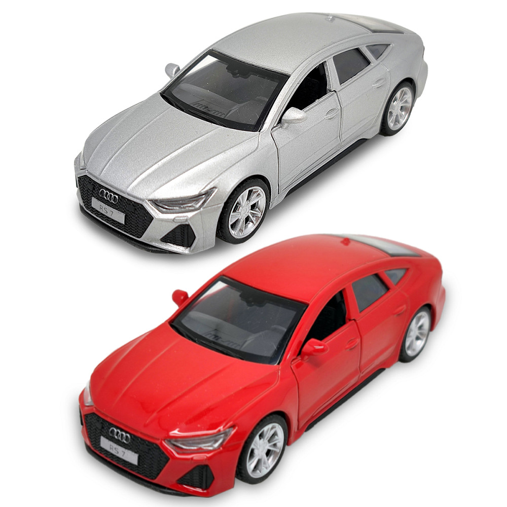 Автомодель – Audi RS 7 Sportback (червоний, сріблястий) Дніпро - фото 1