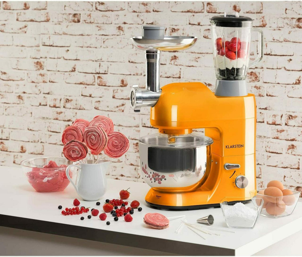 Кухонний комбайн Klarstein Lucia Orangina Жовтий Рівне - фото 8