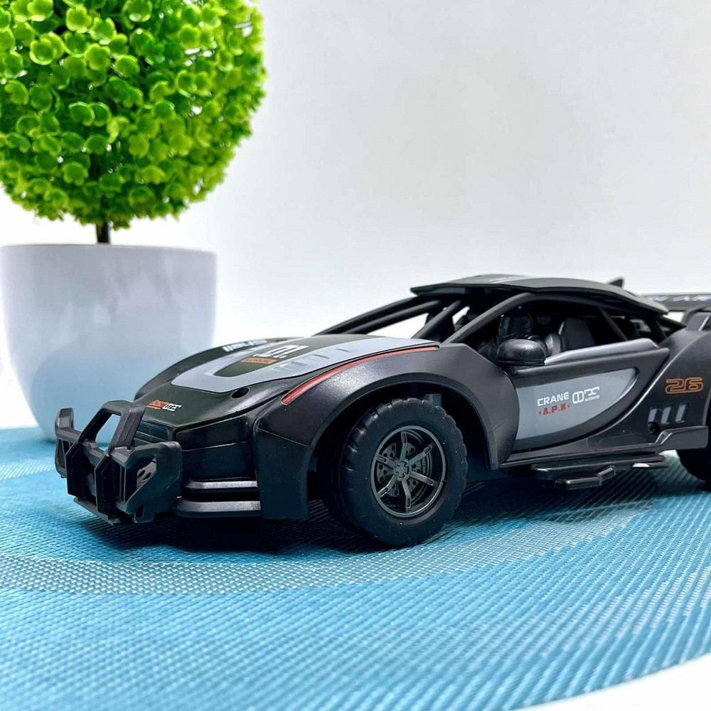Машинка на радіокеруванні спортивна 26см Чорна (33799) Чернигов - изображение 7