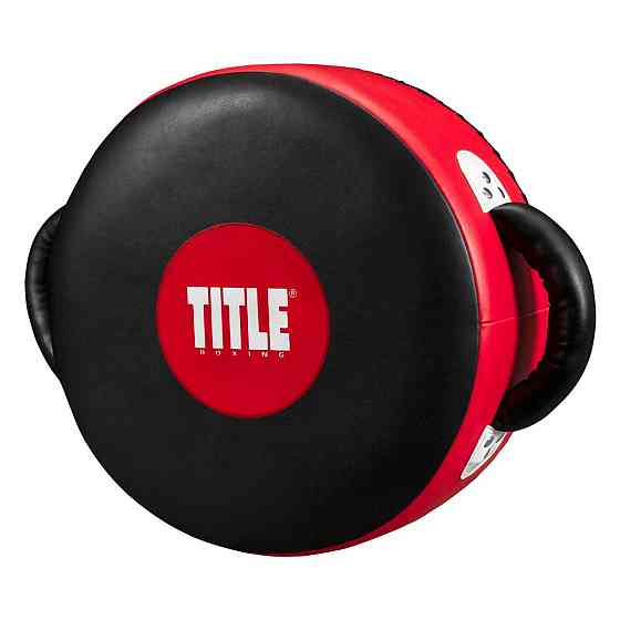 Маківара кругла TITLE Boxing Wrap-Around Stationary Punch Shield Black/Red Каменское