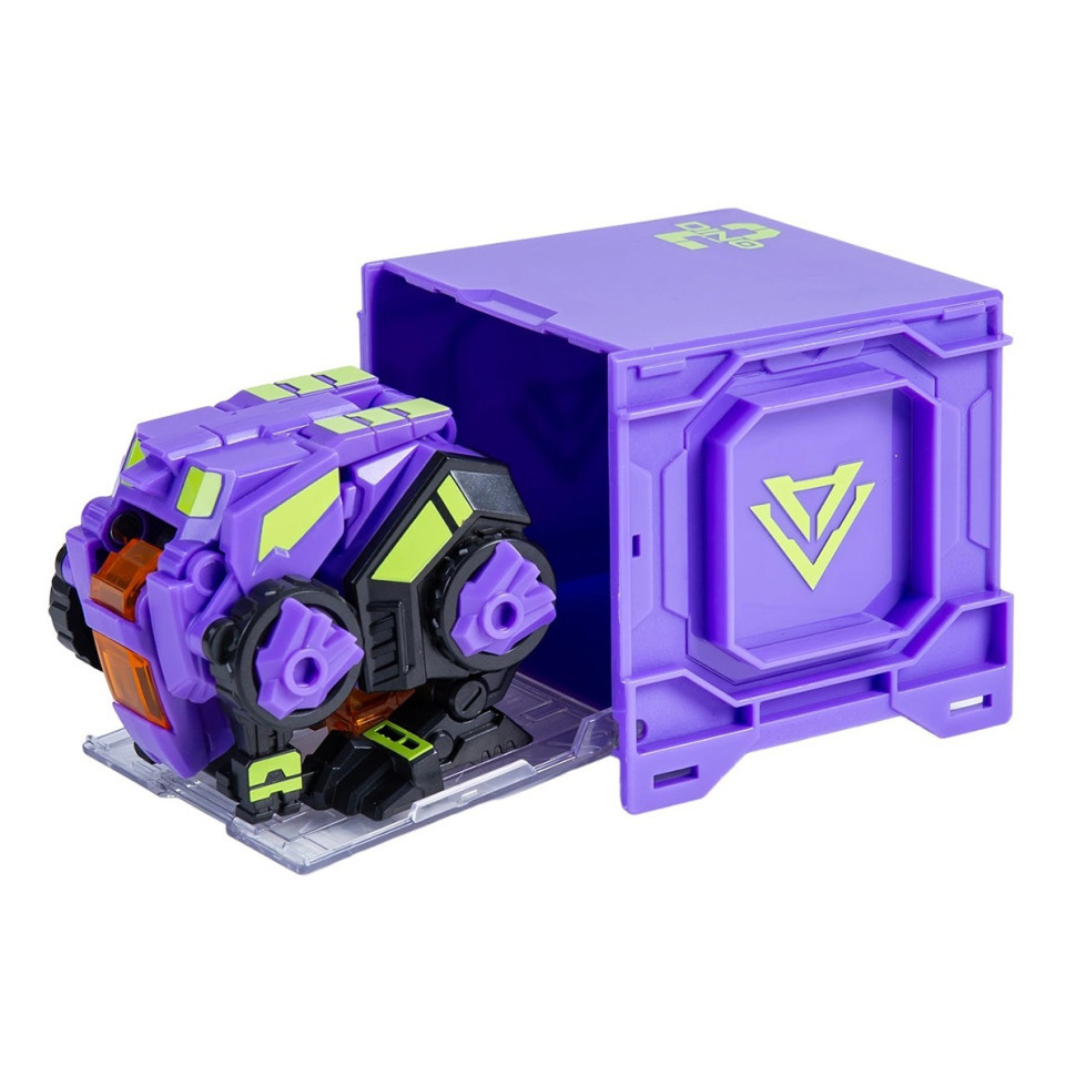 Динозавр-трансформер Раптор-Бот Dinoster EU580840-2 бокс для хранения, фиолетовый Винница - изображение 5