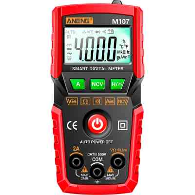 Цифровой мультиметр ANENG M107, V, A, R, C, T (M107) Винница