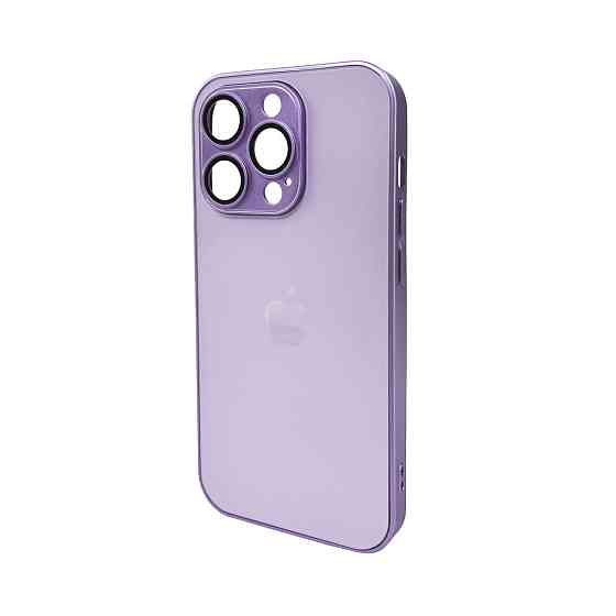 Чехол для iPhone 15 Pro Light Purple с логотипом Киев