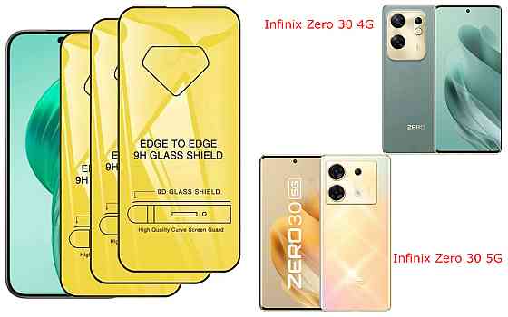 Захисне скло DefenzoGlass для Infinix Zero 30 4G, Zero 30 5G – подвійна міцність Київ