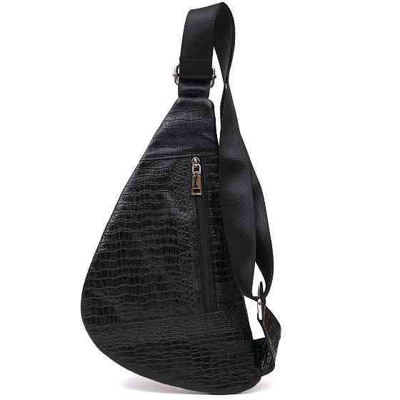 Сумка через плече чоловіча Vintage 20696 Чорний Київ