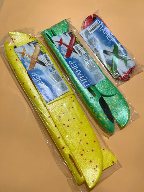 Дитячий метальний літак-планер C28004(Red) довжина 38 см Вінниця - фото 2