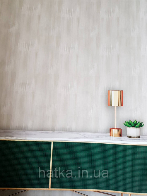 Ообои виниловые на флизелине Decoprint Moments 0.53х10 лофт однотонные абстракция размытая геометрия розовые Киев - изображение 1