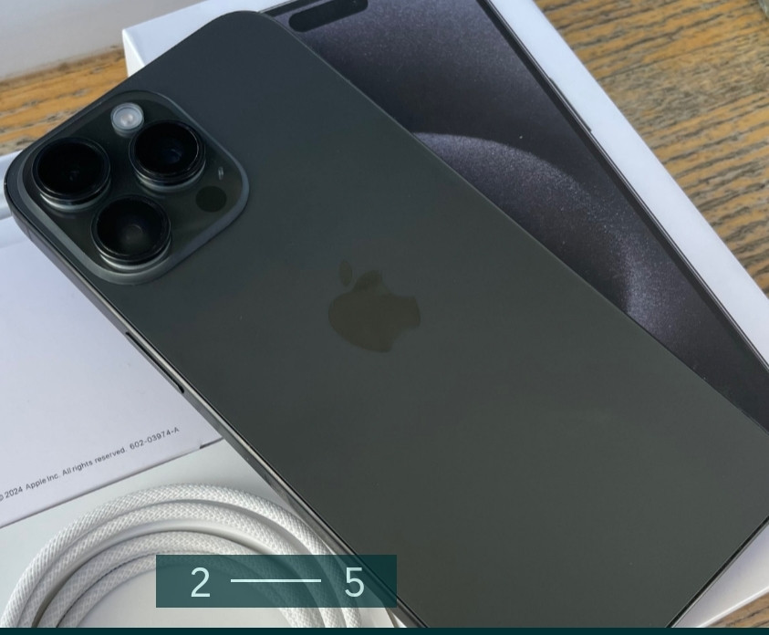 Айфон iPhone 15 Pro Max 256Gb. Black. Харків - фото 4