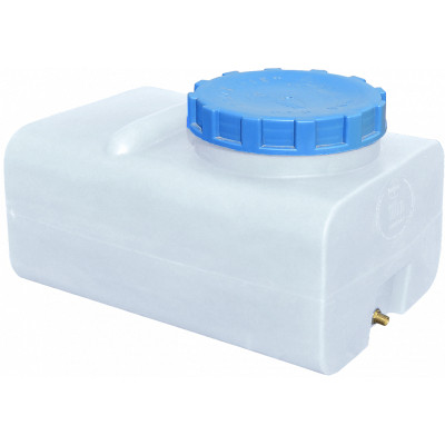 Емкость для воды Пласт Бак квадратная пищевая 100 л прямоугольная белая (164) Винница - изображение 1