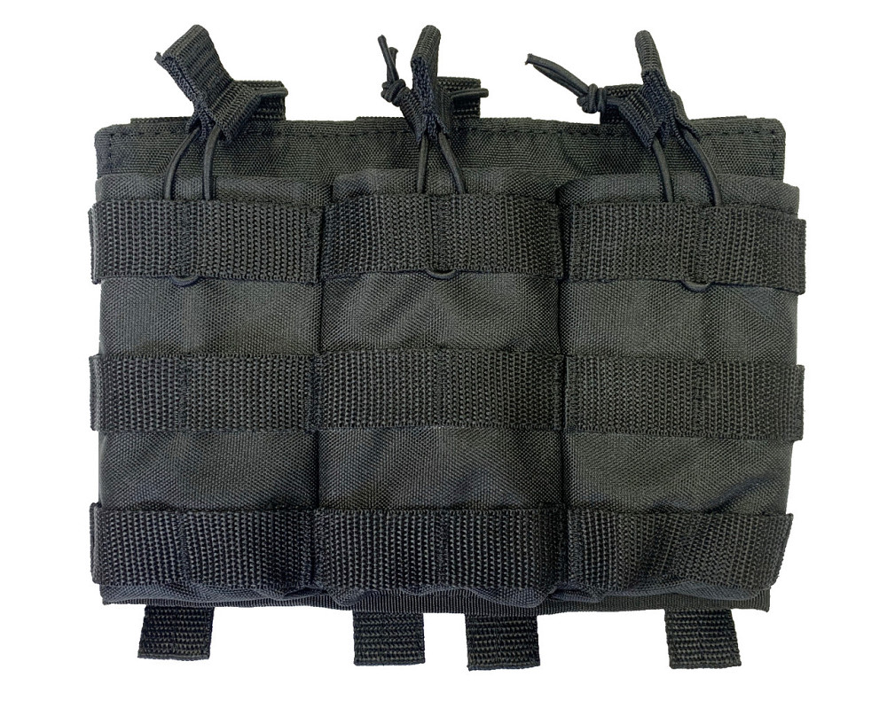 Подсумок для АК на три магазина Novator PAK-4 Black (Oxford) Киев - изображение 3