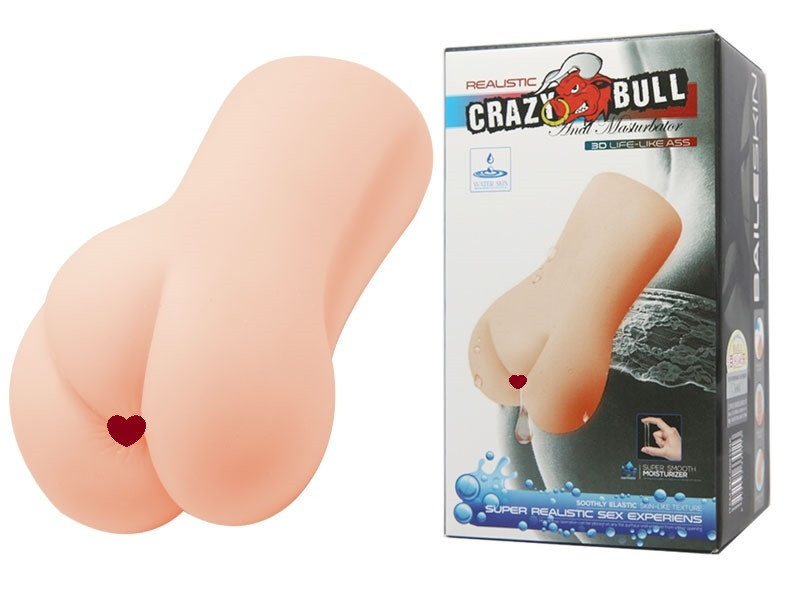 Мастурбатор-анус Crazy Bull - Realistic 3D Life-Like ASS Water lubricant, BM-009194K Sex Aura Киев - изображение 1
