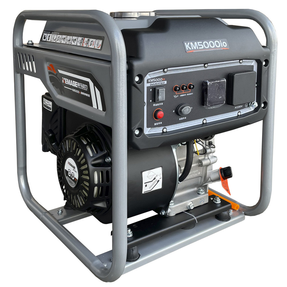 Генератор бензиновий інверторний KEMAGE KM5000io-2 з дисплеєм Київ - фото 1