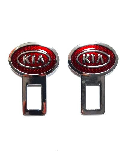 Обманки ремня безпеки KIA червоні (2шт) Вінниця - фото 1