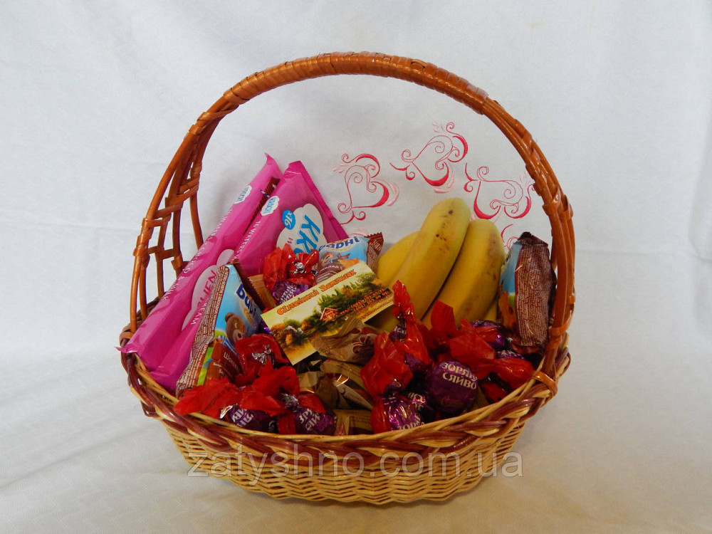 Подарочная конфетная корзина Киев - изображение 1