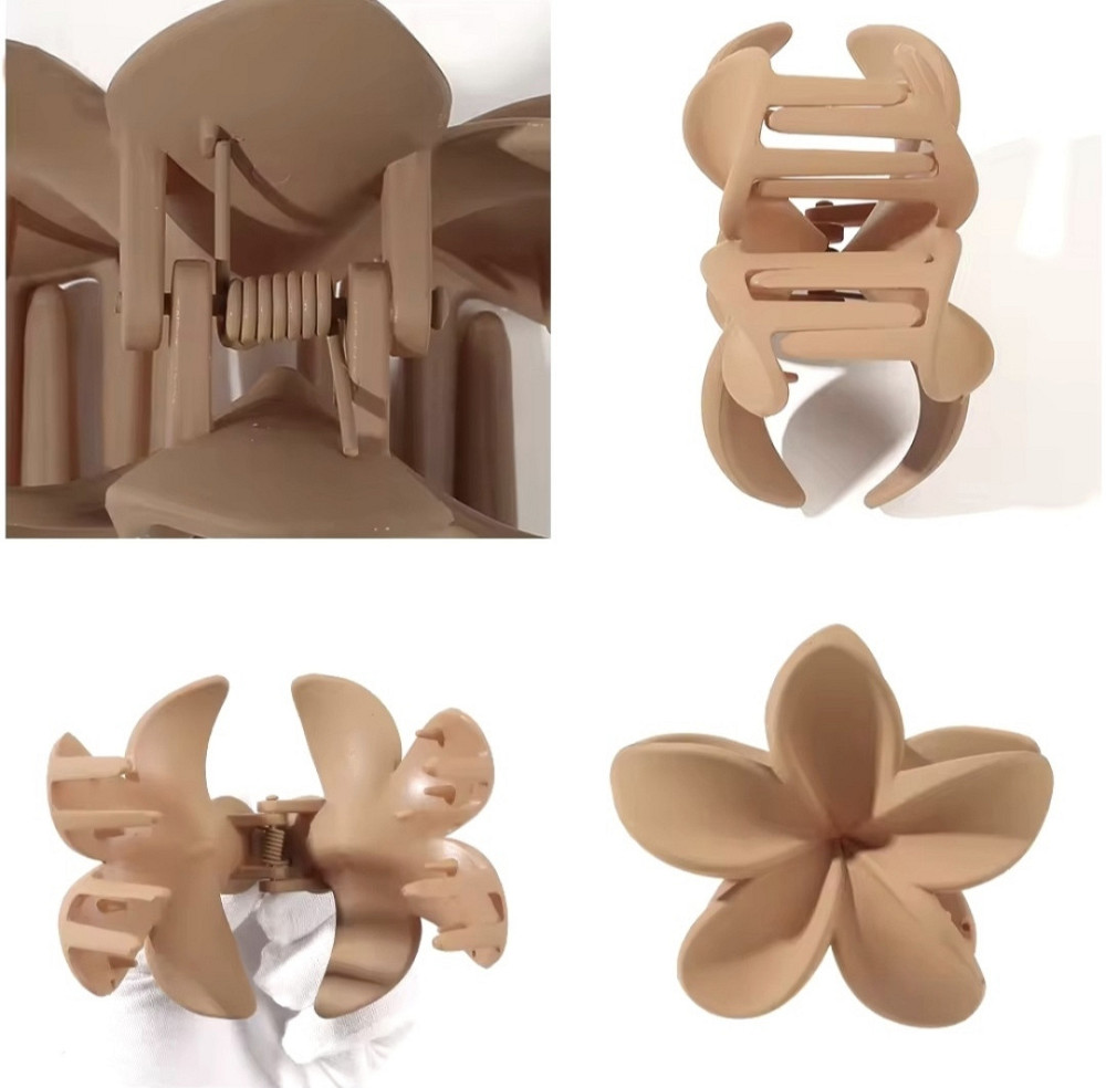 Заколка-крабік квітка матова Смела - изображение 4