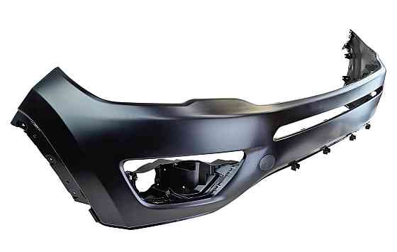 Бампер Джип Компас 2 MP (2016-2021) верхняя часть с заглушкой под крюк передний Мукачево