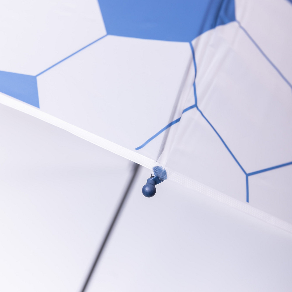 Дитячий напівавтоматичний зонт-трость синій 82 см Київ - фото 8