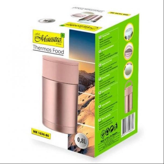 Термос харчовий 800мл Maestro MR-1636-80 Житомир - фото 3