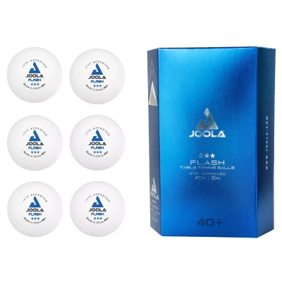 Мячик для настольного тенниса Joola Flash 40+ White 6 шт (40041) (930941) Винница - изображение 2