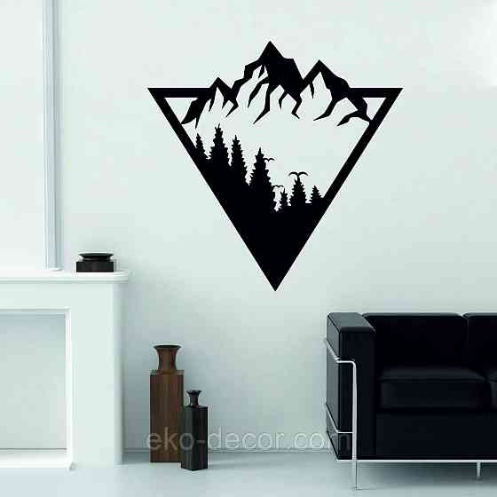 Декоративне настінне Панно «Гора»  Декор на стіну Київ