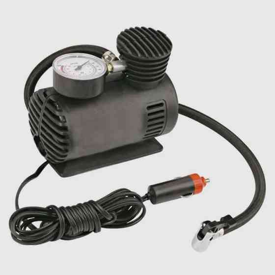 Компрессор для накачивания колес самоката, Портативный воздушный насос, Насос для машины 12в KQ-16 Львов