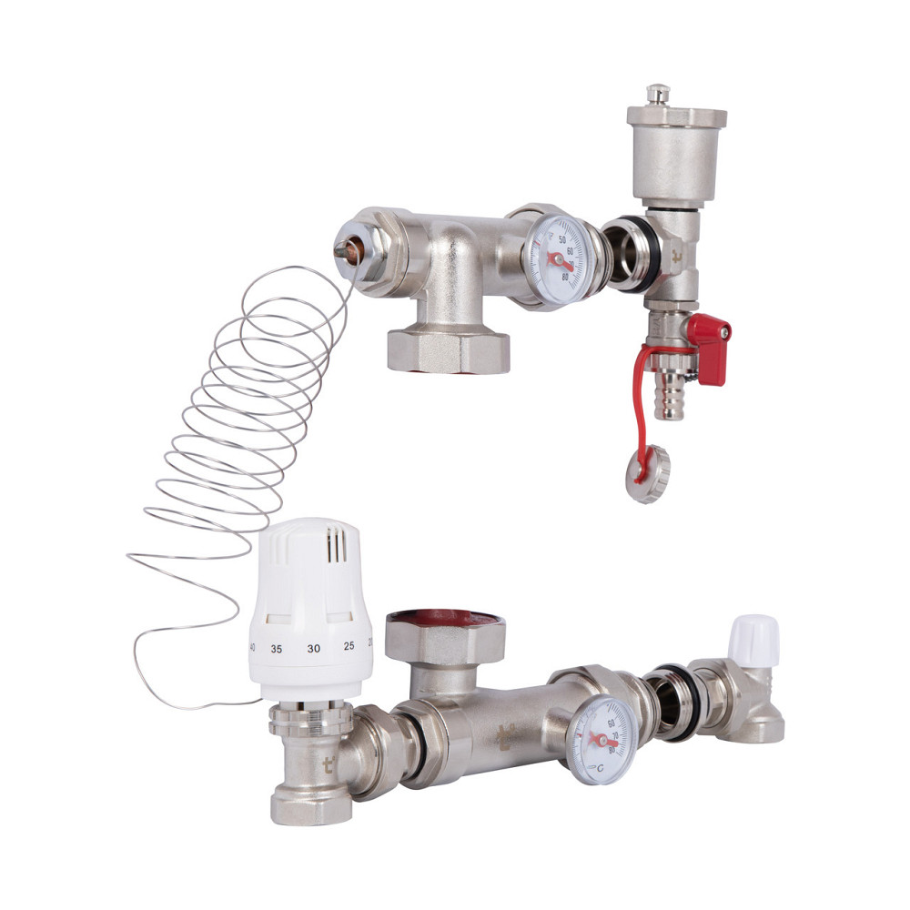 Змішувальна група Thermo Alliance Standart 1" без байпаса SF006W25 Київ - фото 10
