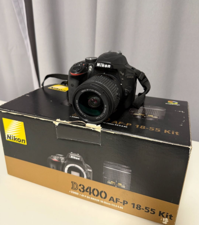 Фотоапарат Дзеркальний Nikon D3400 з Bluetooth Харків