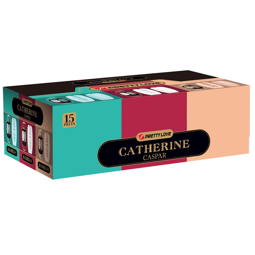 Набор из 15 шт мастурбаторов Pretty Love - Catherine Caspar, BI-014832-4H Sex Aura Киев - изображение 8