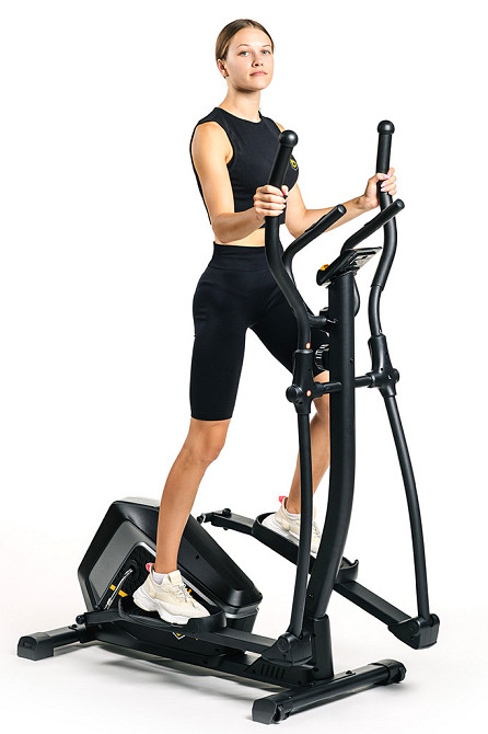 Орбітрек магнітний для домашніх тренувань із регулюванням навантаження та комп'ютером RANGER Київ - фото 8