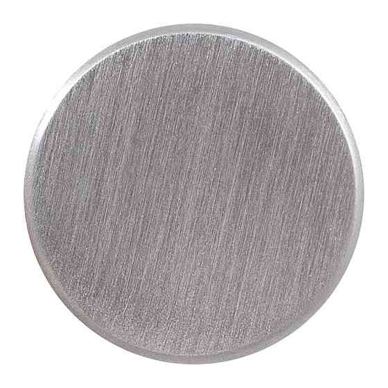 Дверна накладка під WC Nuda кноб хром матовий Київ