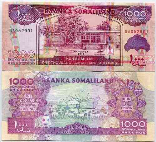 Сомалиленд /Somaliland 1000 Shillings 2015 P20 UNC Полтава
