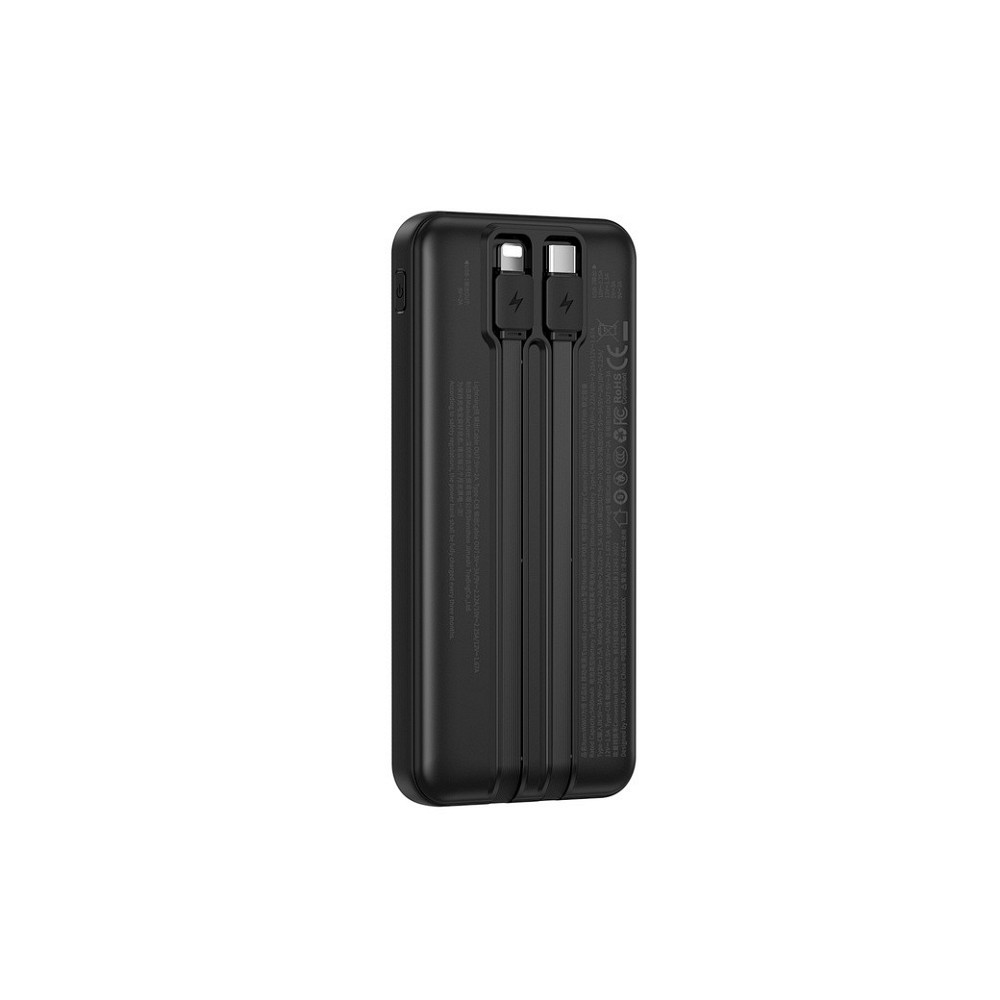 Павербанк 10000 mAh WIWU Wi-P081 22.5W швидка зарядка чорний power bank повербанк Одеса - фото 5
