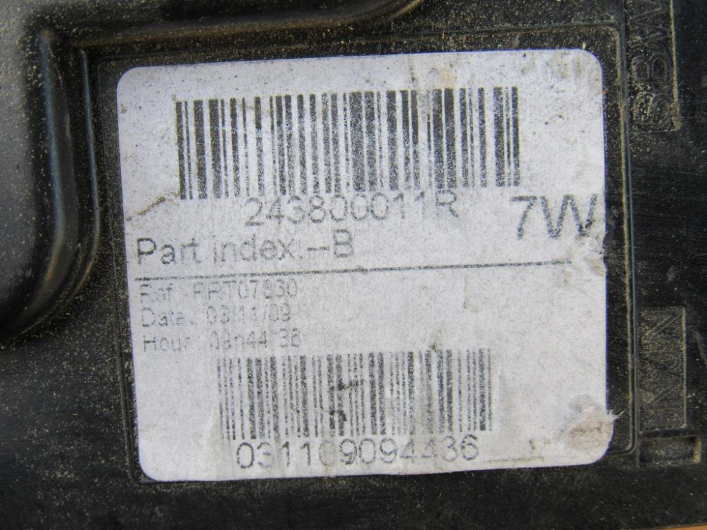 Блок запобіжників Renault Megane III 2008-2015 (243800011R) Ковель - фото 4