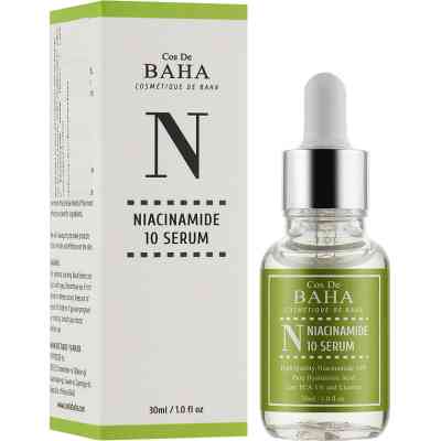 Сыворотка для лица Cos De BAHA Niacinamide Serum with Zinc 30 мл (8809240317853) Винница