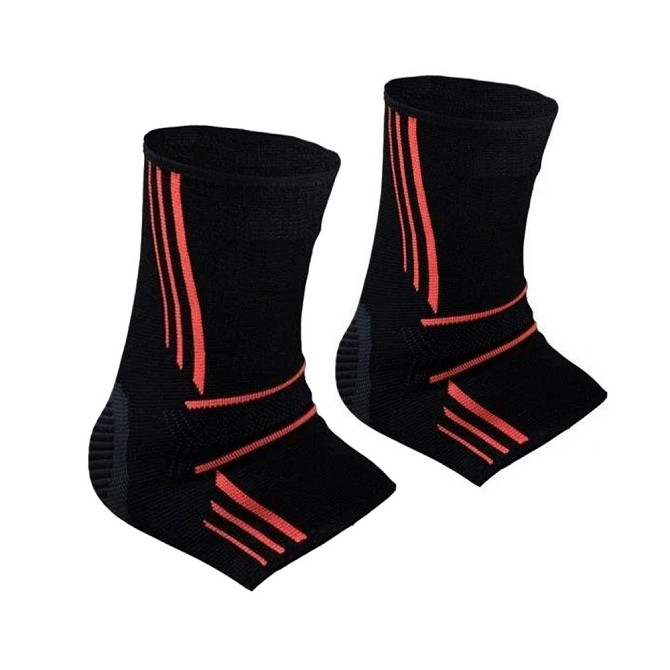 Бандажі на гомілкостоп Power System PS-6022 Ankle Support Evo Black/Orange L (пара) Каменское - изображение 5